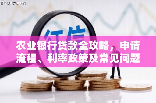 和平农业银行贷款全攻略，申请流程、利率政策及常见问题解析