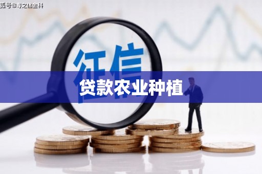 和平贷款农业种植