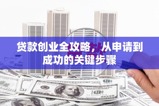 和平贷款创业全攻略，从申请到成功的关键步骤