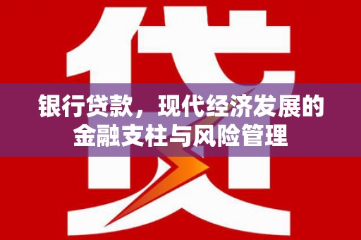 和平银行贷款，现代经济发展的金融支柱与风险管理