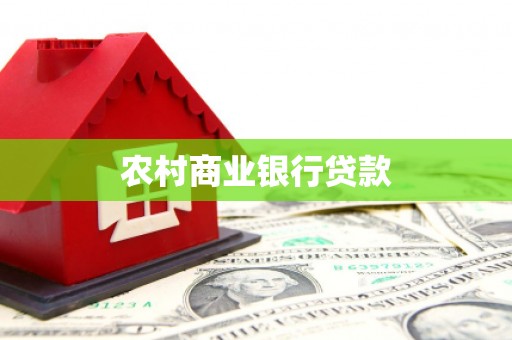 和平农村商业银行贷款