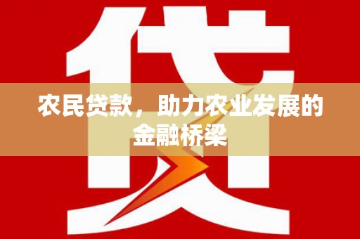 和平农民贷款，助力农业发展的金融桥梁