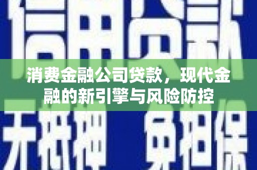 和平消费金融公司贷款，现代金融的新引擎与风险防控