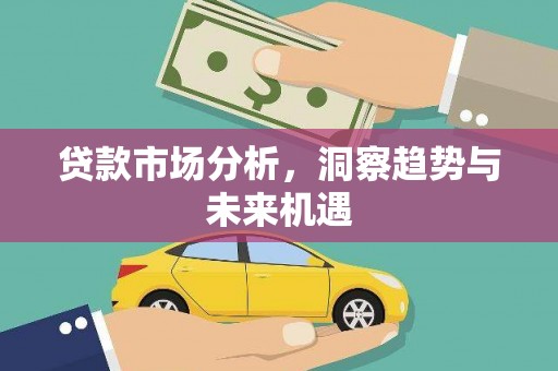 和平贷款市场分析，洞察趋势与未来机遇