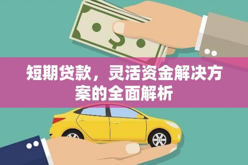 和平短期贷款，灵活资金解决方案的全面解析
