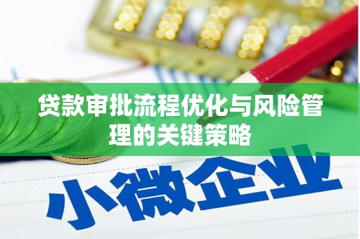 和平贷款审批流程优化与风险管理的关键策略