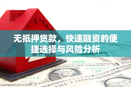 和平无抵押贷款，快速融资的便捷选择与风险分析
