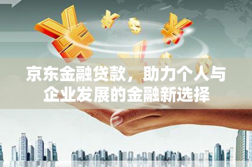 和平京东金融贷款，助力个人与企业发展的金融新选择
