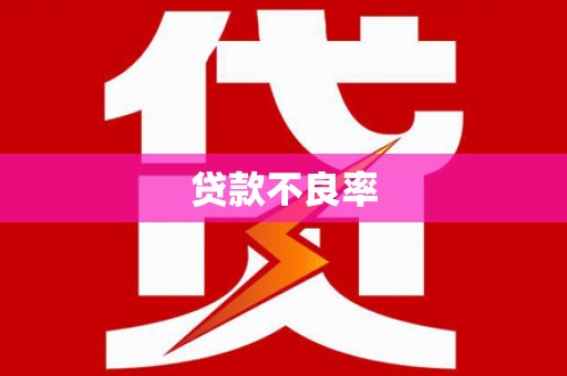 和平贷款不良率