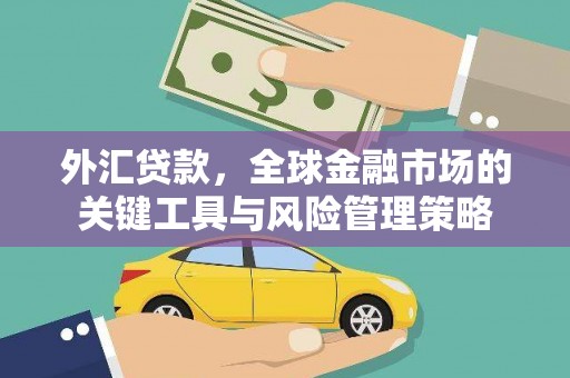 和平外汇贷款，全球金融市场的关键工具与风险管理策略