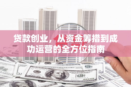 和平贷款创业，从资金筹措到成功运营的全方位指南
