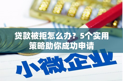 和平贷款被拒怎么办？5个实用策略助你成功申请