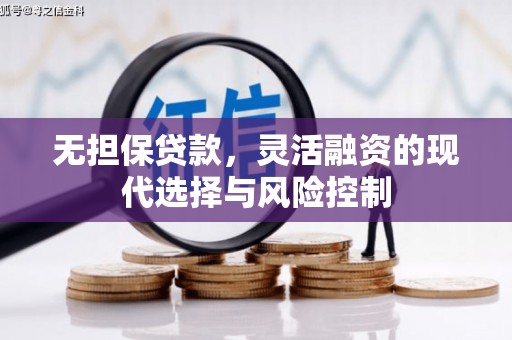和平无担保贷款，灵活融资的现代选择与风险控制