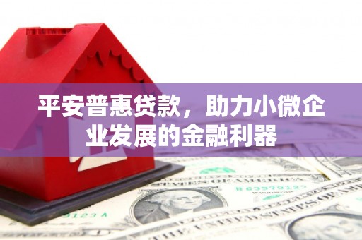 和平平安普惠贷款，助力小微企业发展的金融利器
