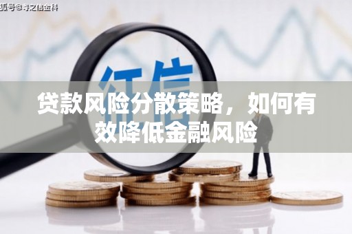 和平贷款风险分散策略，如何有效降低金融风险