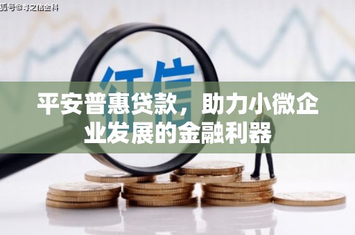 和平平安普惠贷款，助力小微企业发展的金融利器