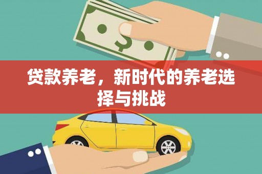和平贷款养老，新时代的养老选择与挑战