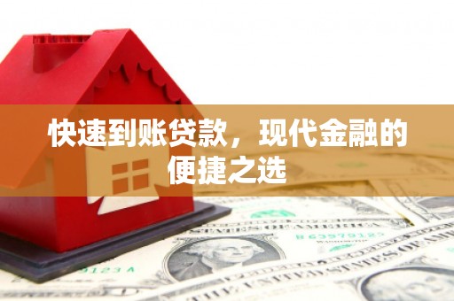 和平快速到账贷款，现代金融的便捷之选