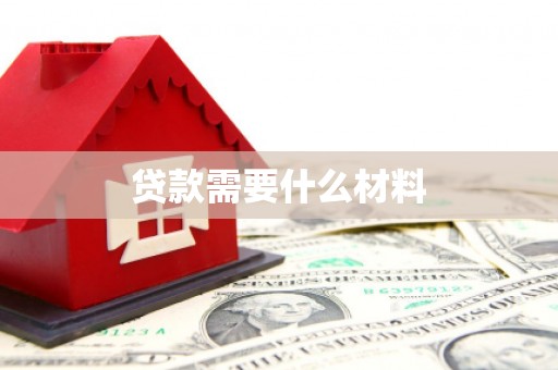 和平贷款需要什么材料
