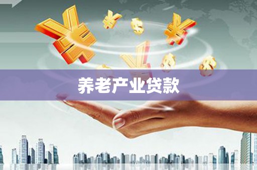 和平养老产业贷款