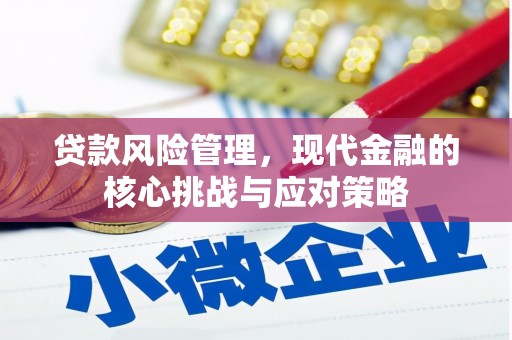 和平贷款风险管理，现代金融的核心挑战与应对策略