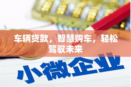 和平车辆贷款，智慧购车，轻松驾驭未来
