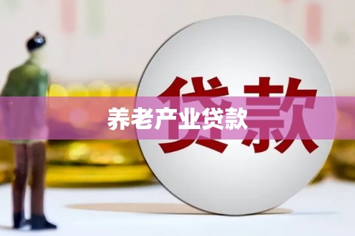 和平养老产业贷款