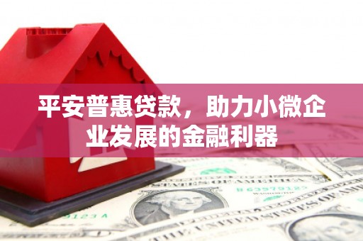 和平平安普惠贷款，助力小微企业发展的金融利器